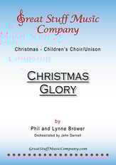 Christmas Glory Medley Unison choral sheet music cover